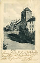 Schwarzer Turm, Aarebrücke, Altstadthäuser an der Aare